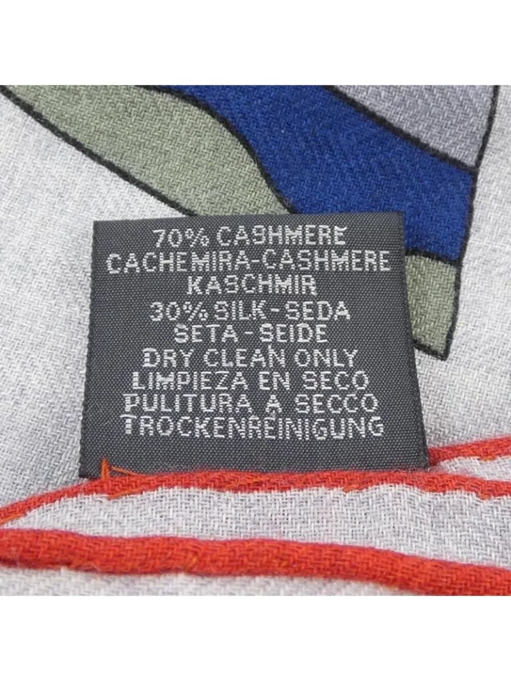 Hermes Stole Silk Cashmere - Picture 3 of 4